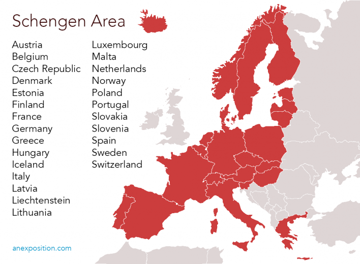 Mẫu tờ khai xin visa Schengen (Visa Châu Âu)