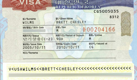 Thông tin về visa công tác, thương mại Hàn Quốc C-2
