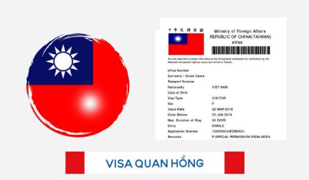 Visa Quan Hồng Đài Loan: Toàn tập A-Z về loại visa đặc biệt giúp bạn du lịch Đài Loan dễ dàng hơn