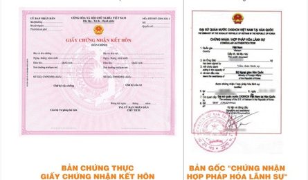 Hợp pháp hóa lãnh sự giấy kết hôn: Bí kíp đơn giản hóa thủ tục cùng VISA NHANH